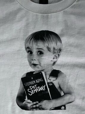 Pet Sematary horror retro White Unisex T-Shirt